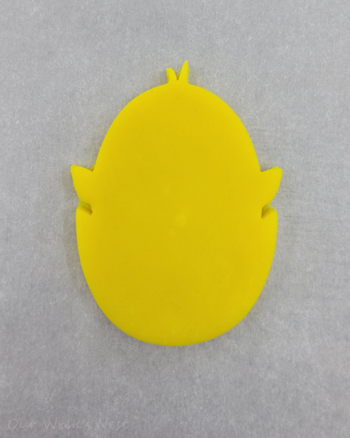 3D Printed Hatching Chick Cookie Cutter