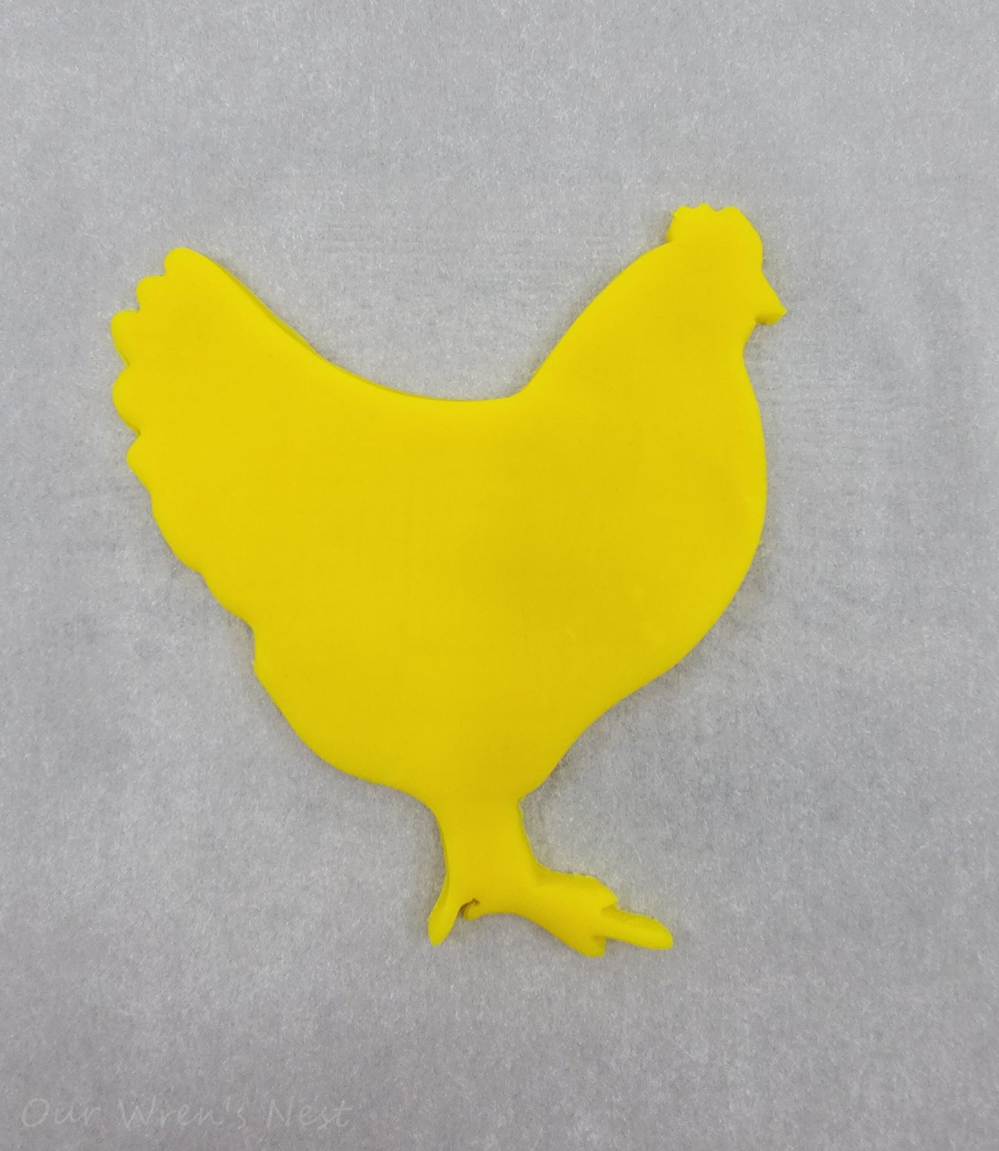 3D Printed Chicken Hen Cookie Cutter