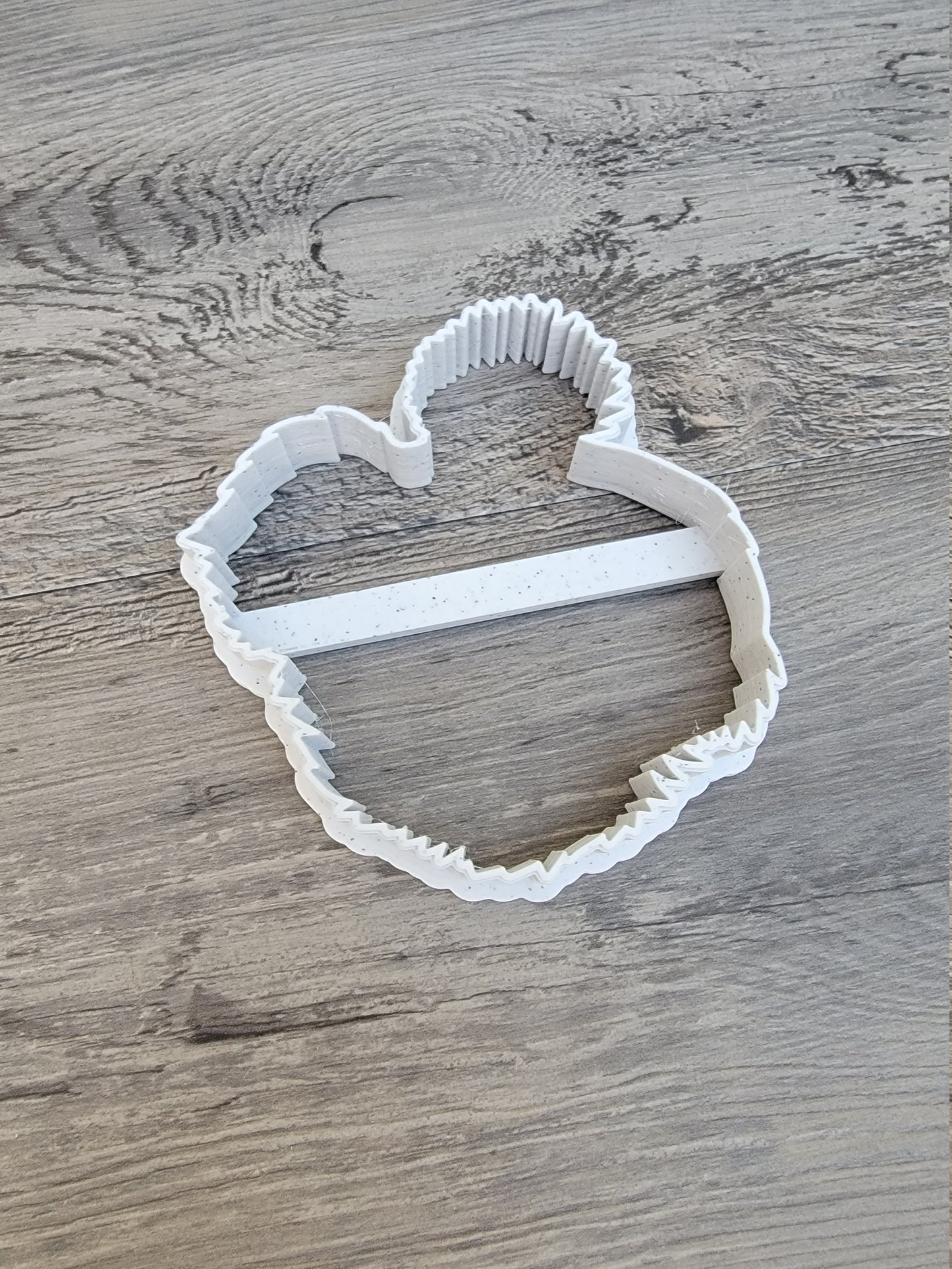 3D Printed Silkie Chicken Cookie Cutter: Fluffy Broody Hen