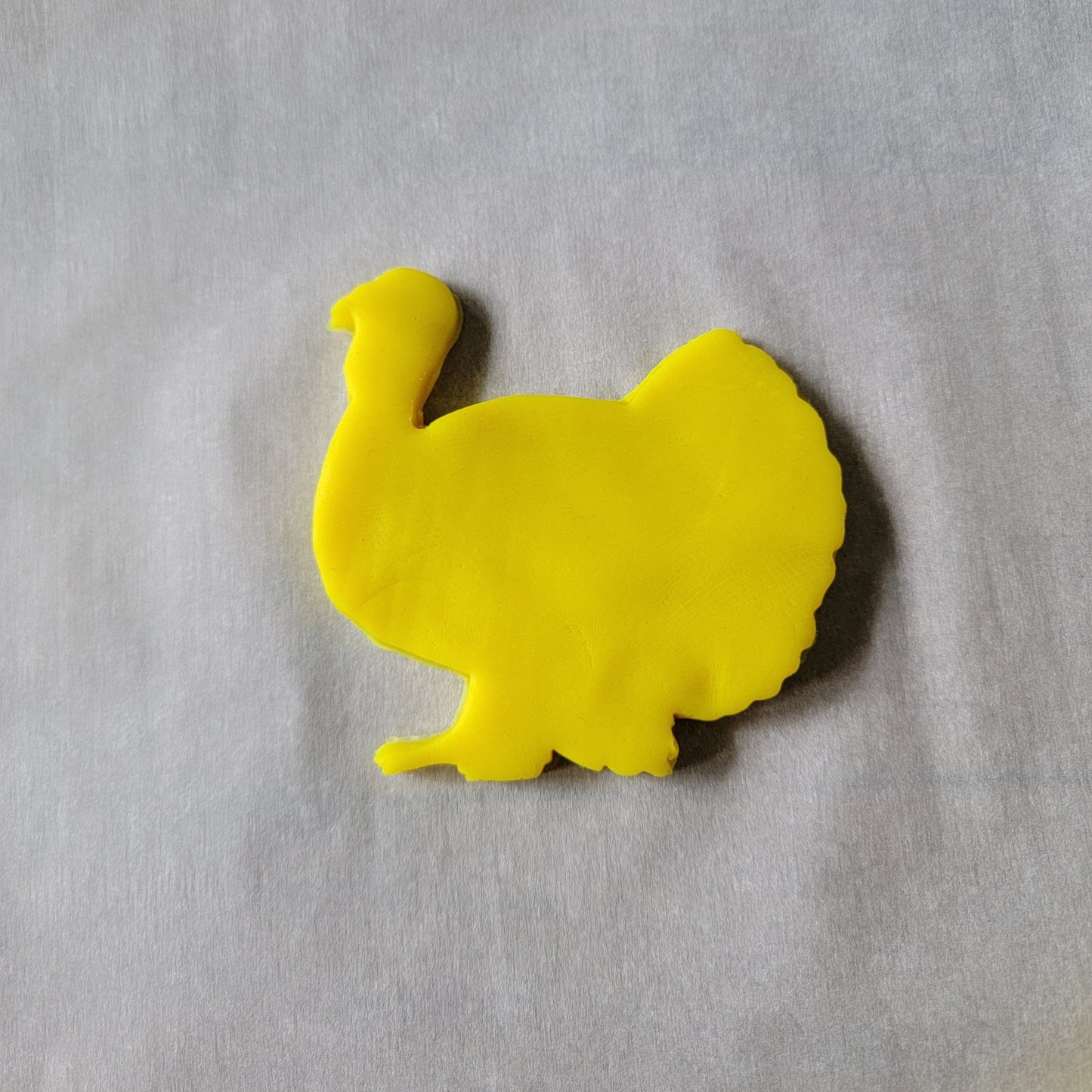 3D Printed Terrific Turkey Cookie Cutter