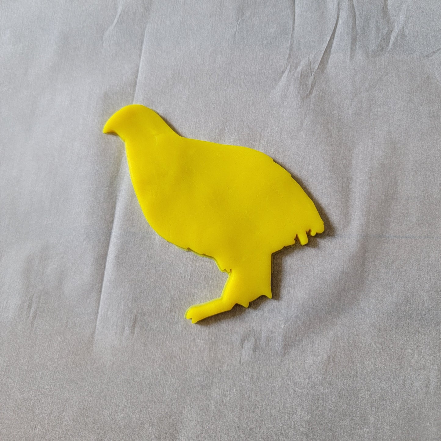 3D Printed Coturnix Quail Cookie Cutter