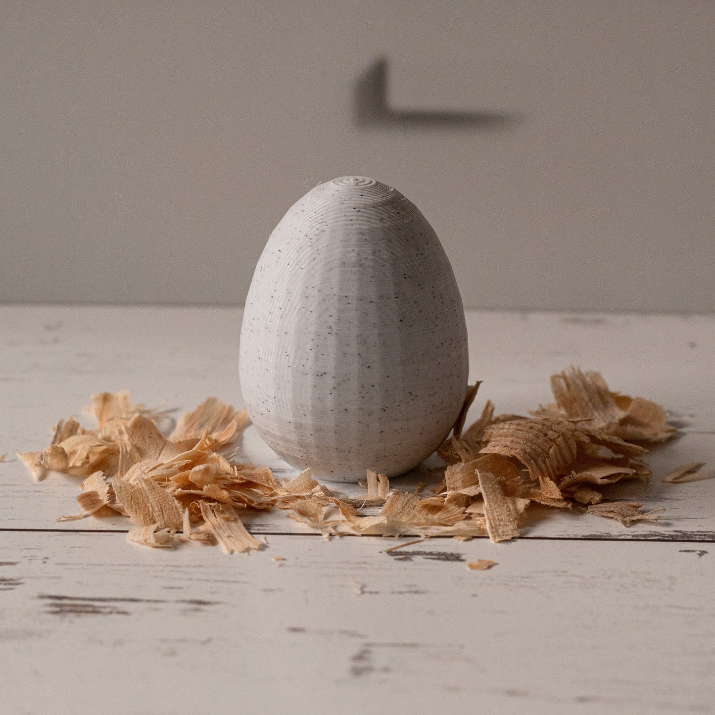 3D Printed Fake Egg: Farmhouse Decor, Broody Hen Egg