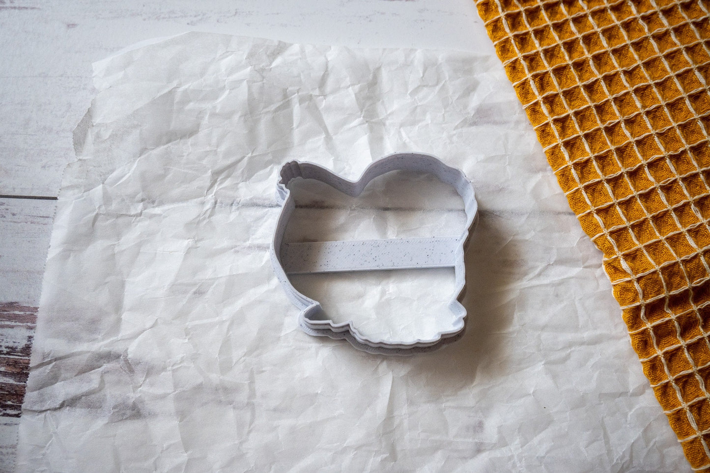 3D Printed Cochin Chicken Cookie Cutter