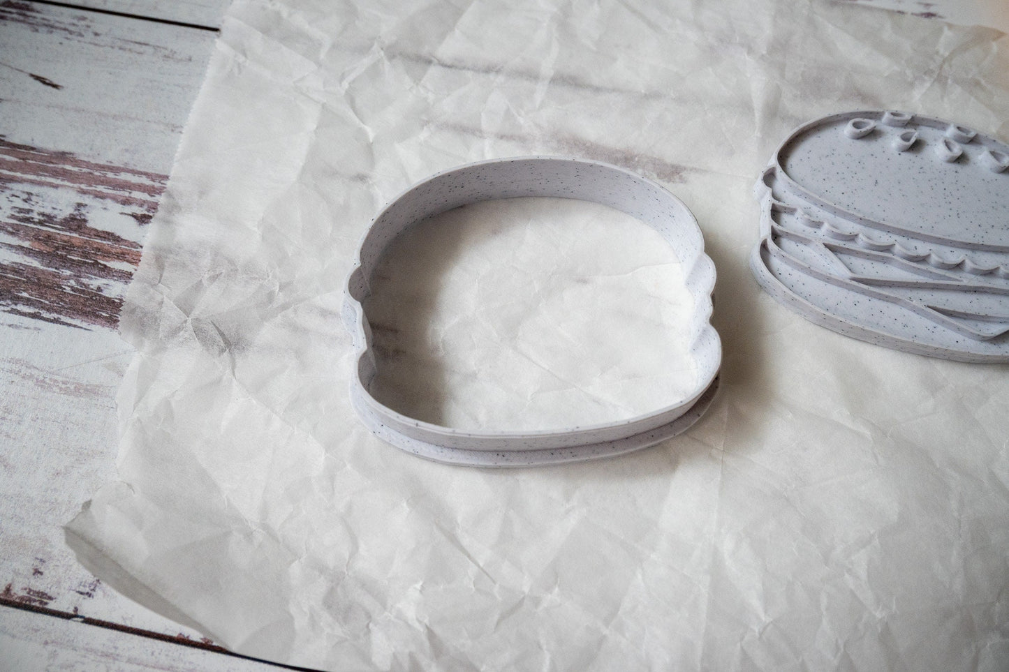 3D Printed Hamburger Stamp Cookie Cutter Set