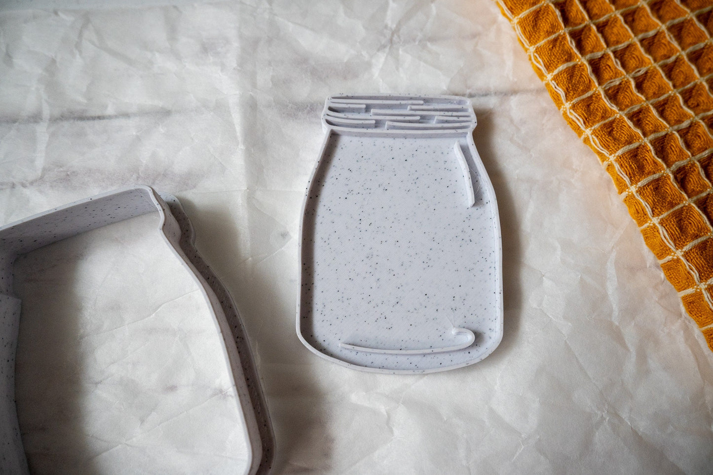 3D Printed Vintage Jar Stamp Cookie Cutter Set