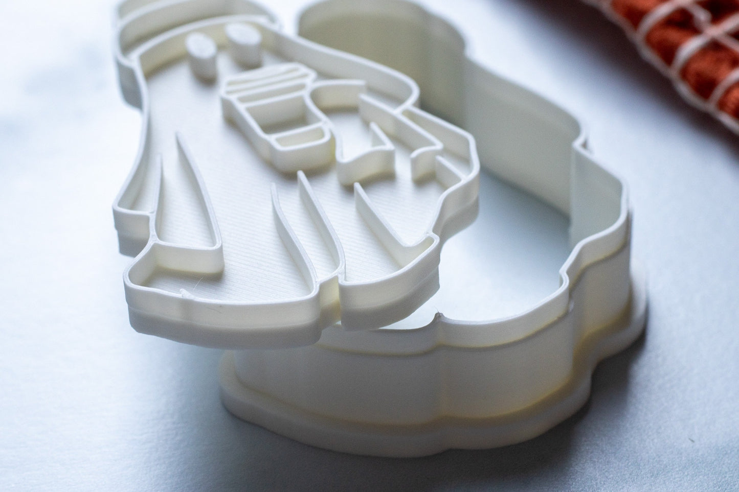 3D Printed Coffee Shop Ghost Stamp with Cookie Cutter Set