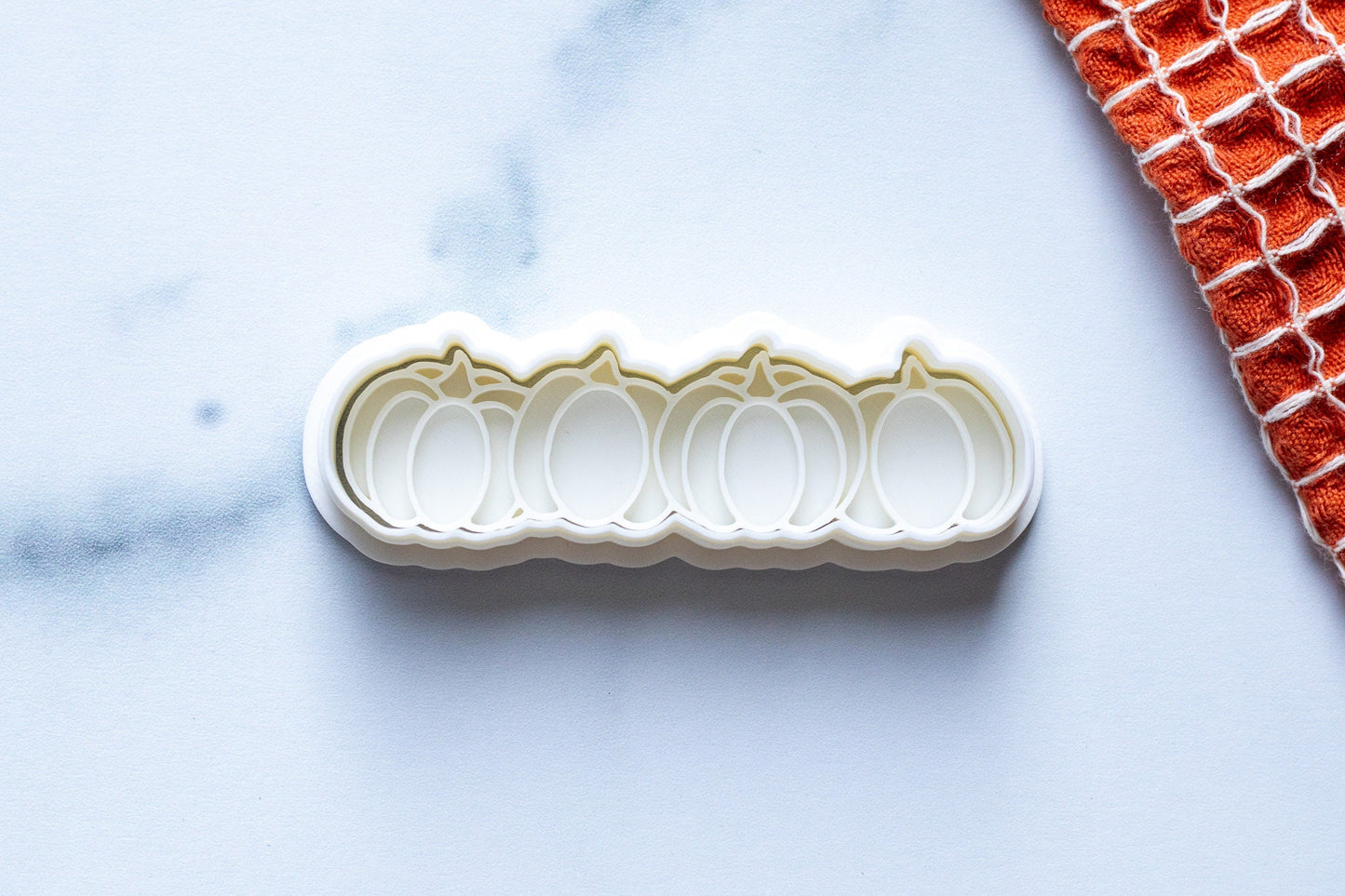 3D Printed Pumpkin Patch Stamp with Cookie Cutter Set