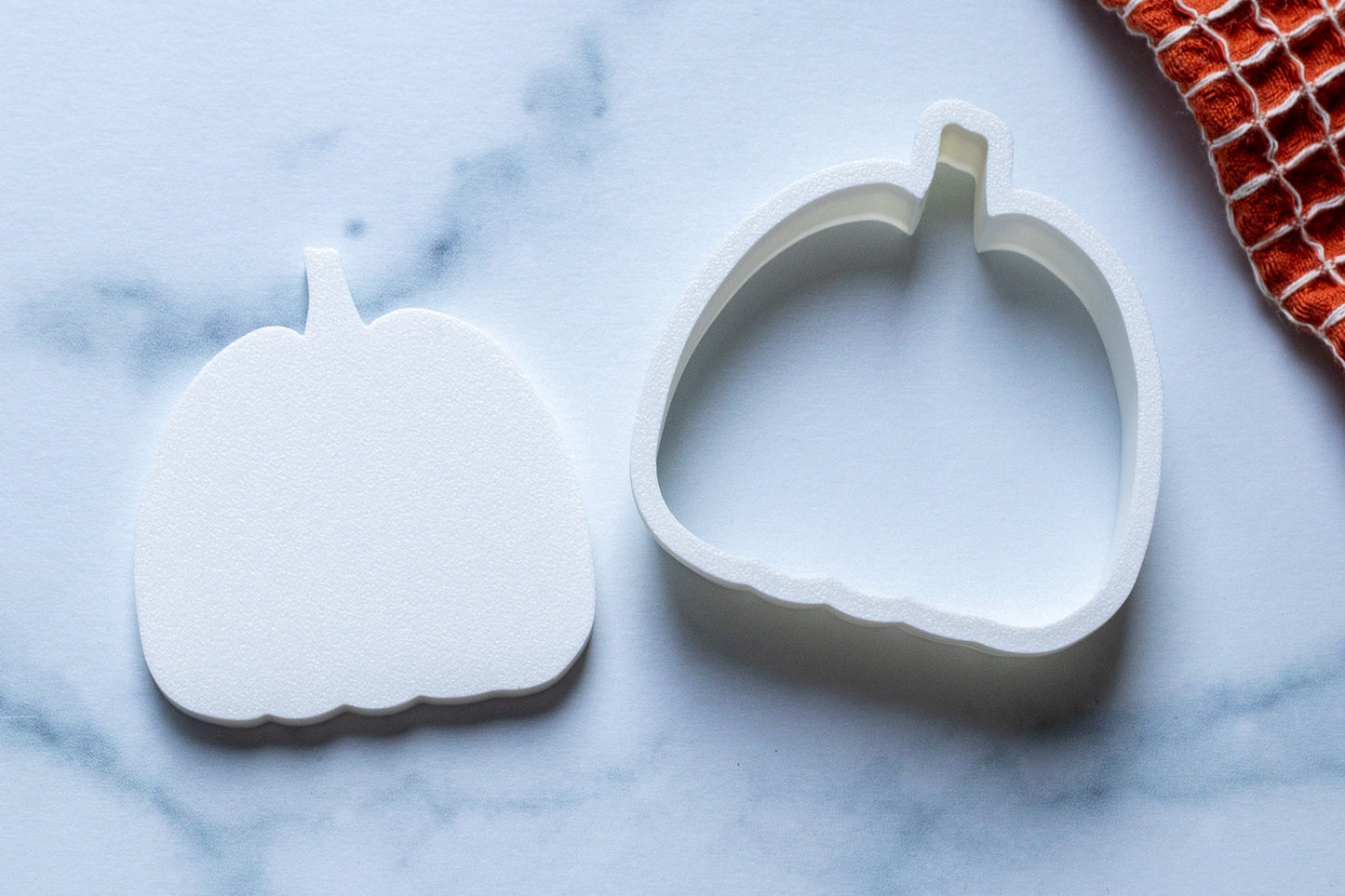 3D Printed Perfect Pumpkin Stamp with Cookie Cutter Set