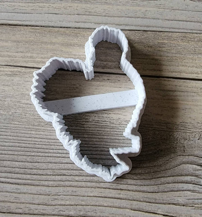3D Printed Silkie Chicken Cookie Cutter