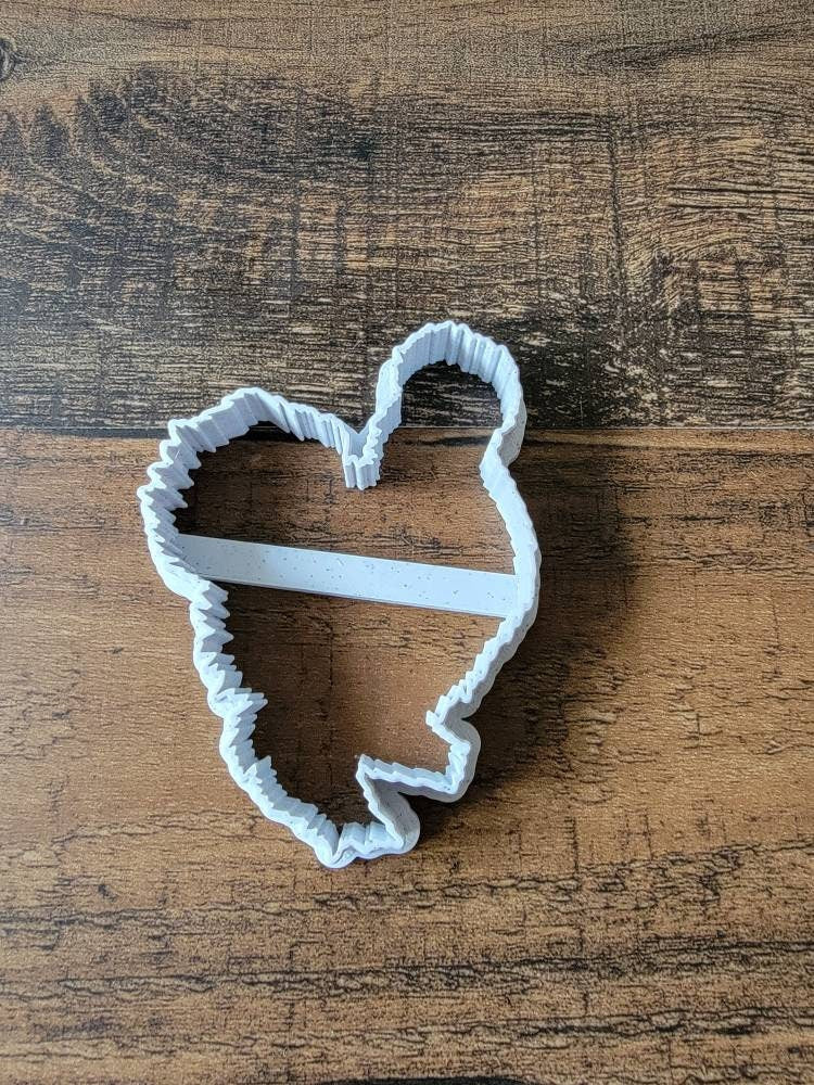 3D Printed Silkie Chicken Cookie Cutter