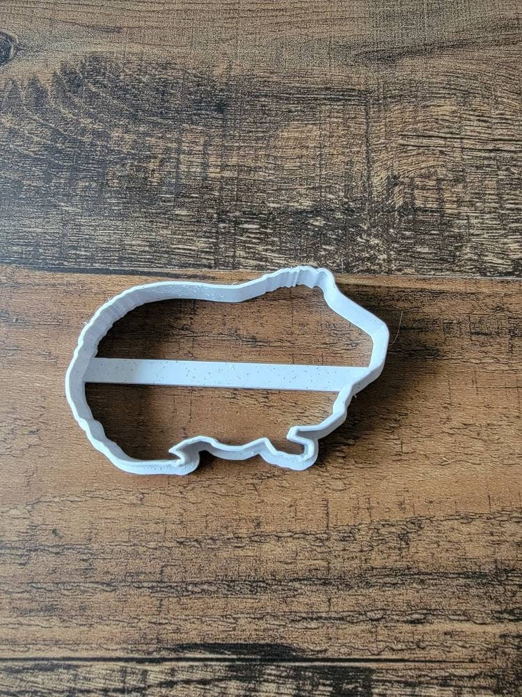 3D Printed Guinea Pig Cookie Cutter
