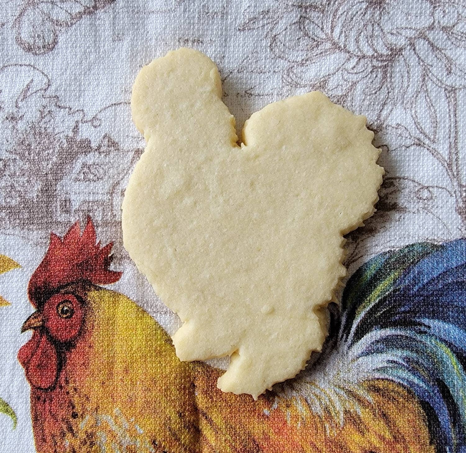 3D Printed Silkie Chicken Cookie Cutter
