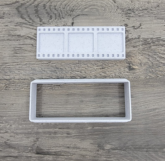 3D Printed Film Strip with Stamp Cookie Cutter Set