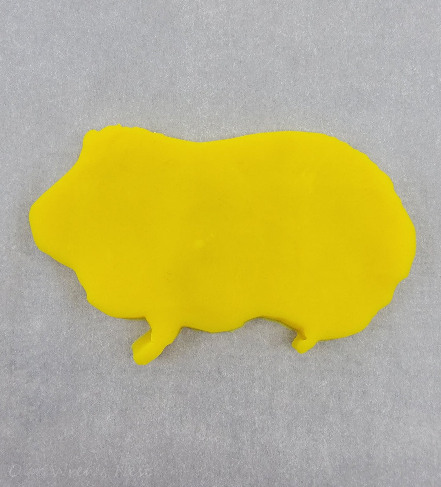 3D Printed Guinea Pig Cookie Cutter