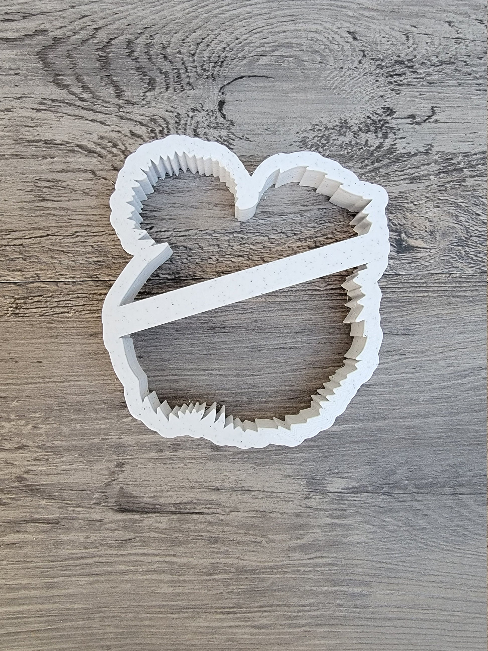 3D Printed Silkie Chicken Cookie Cutter: Fluffy Broody Hen