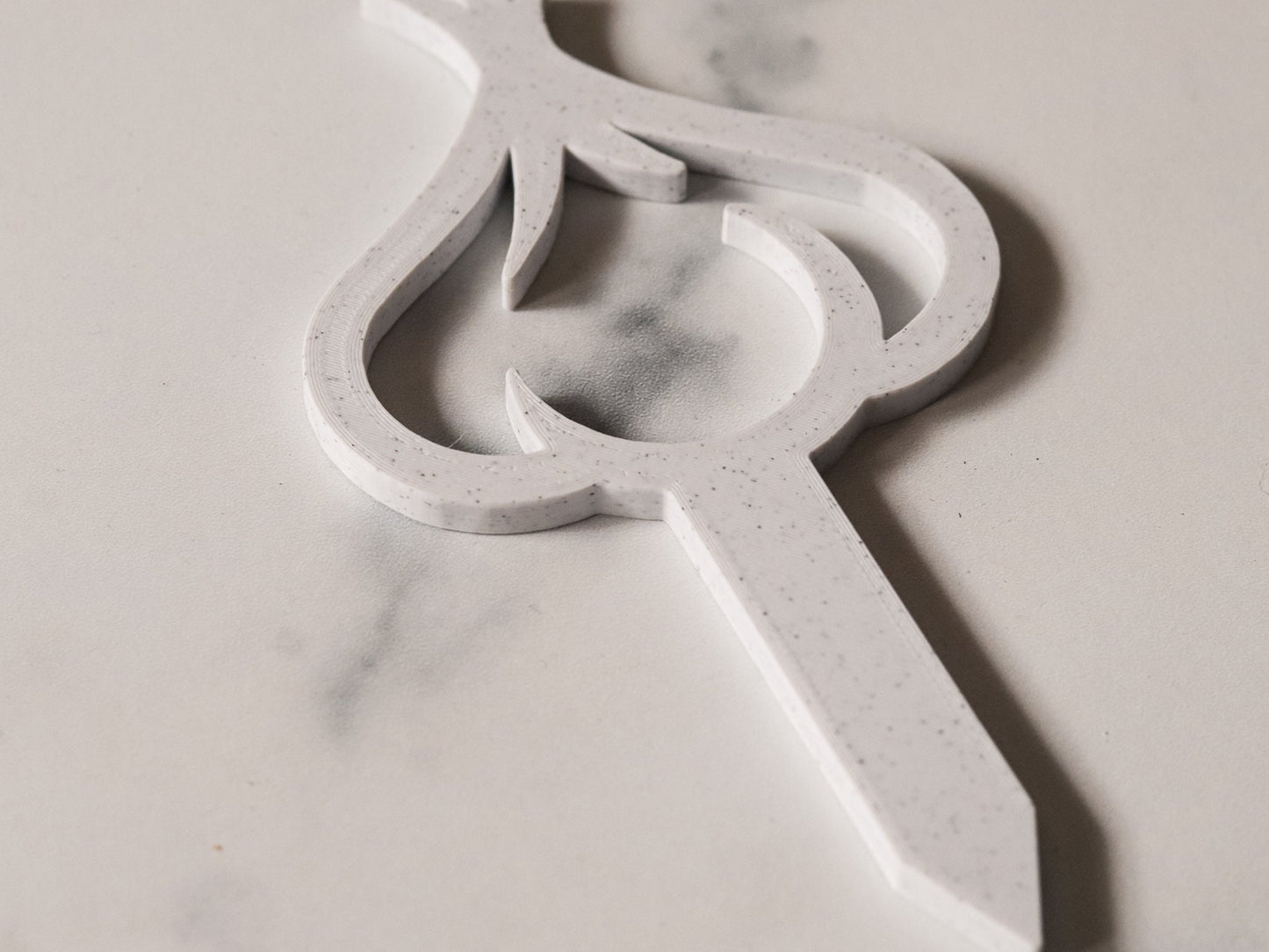 3D Printed "Save Your Garlic" Garlic Plant Marker - Garden Marker