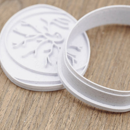 3D Printed Developing Chicken Hatching Egg with Stamp Cookie Cutter Set