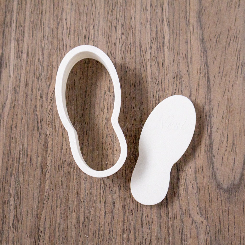 3D Printed Boot Track with Stamp Cookie Cutter Set