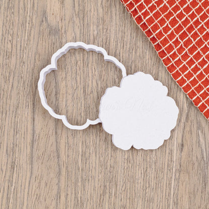 3D Printed Marigold Flower with Stamp Cookie Cutter Set