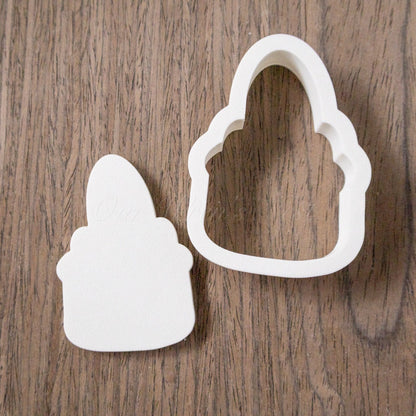 3D Printed Egg Basket with Stamp Cookie Cutter Set