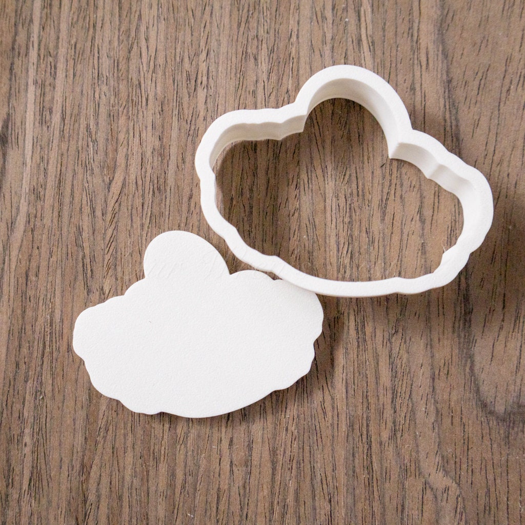3D Printed Eggs in Nest with Stamp Cookie Cutter Set