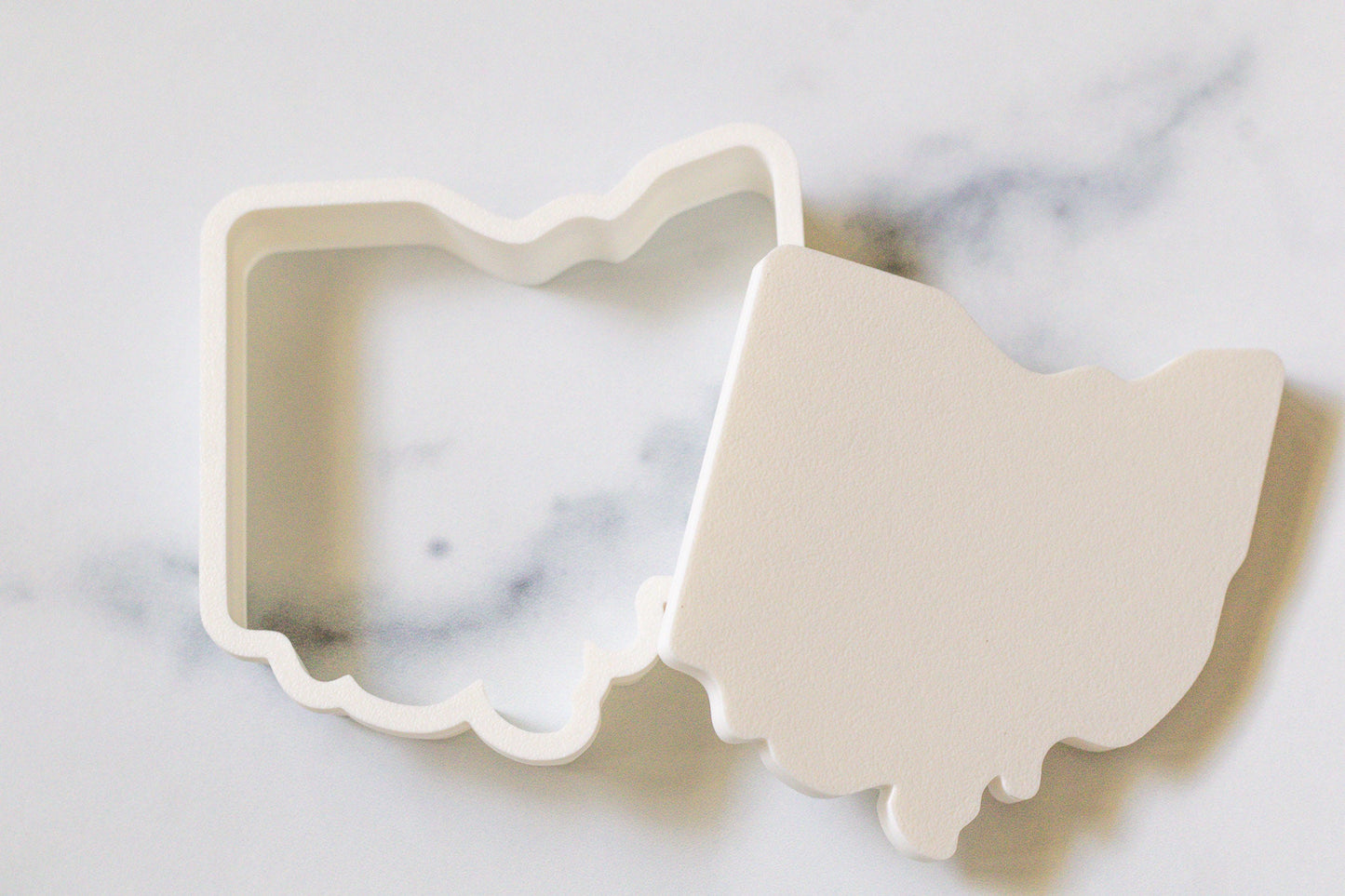 3D Printed Home Sweet Ohio Stamp and Cookie Cutter Set