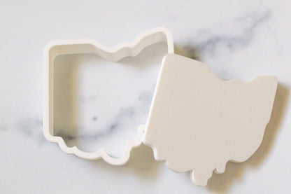 3D Printed Home Sweet Ohio Stamp and Cookie Cutter Set
