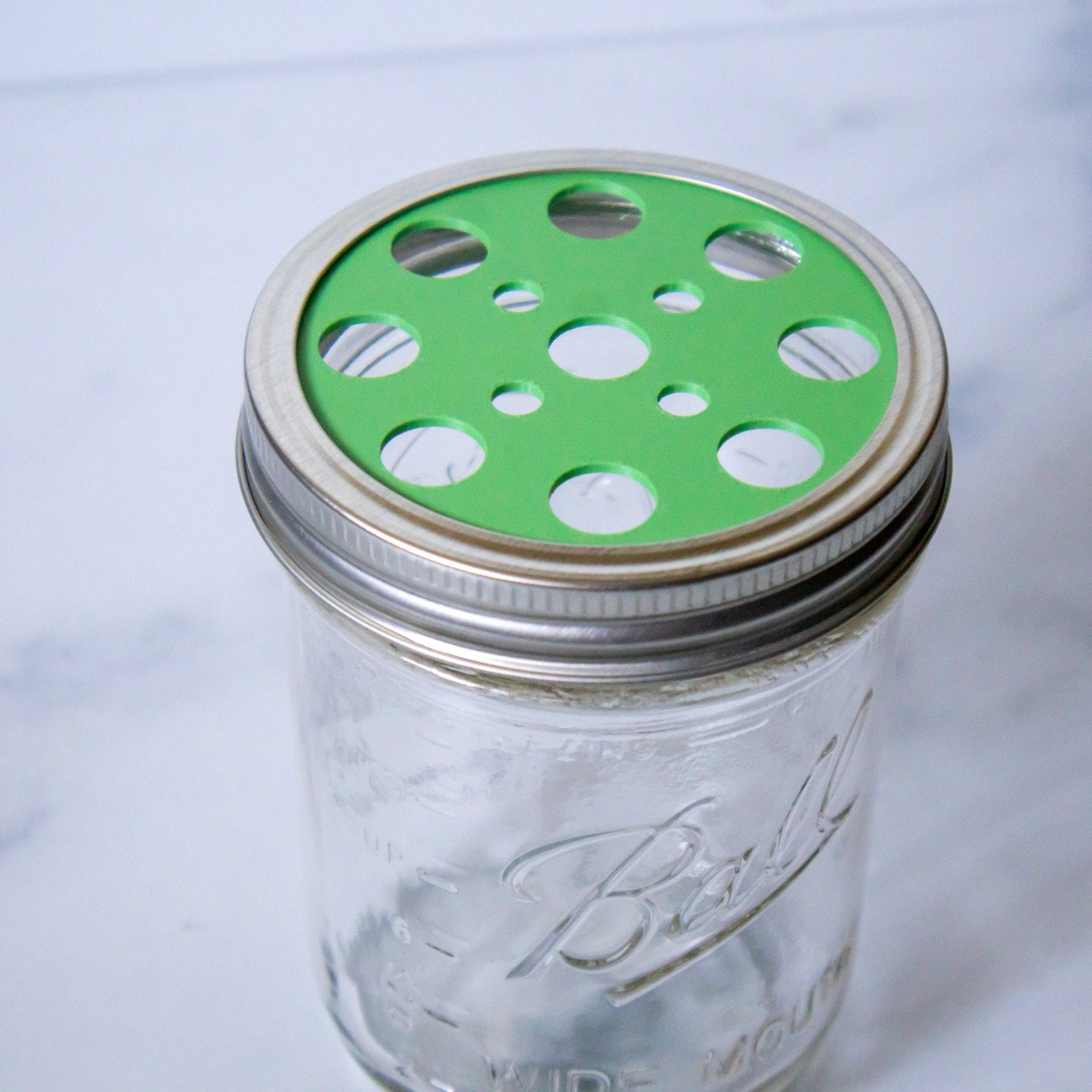 3D Printed Flower Frog: Mason Jar Floral Arranger