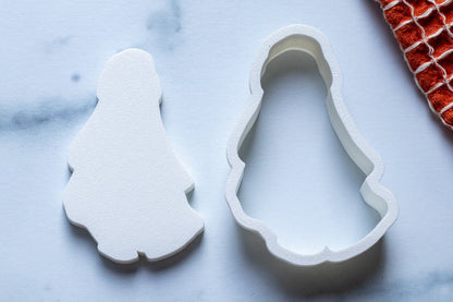 3D Printed Coffee Shop Ghost Stamp with Cookie Cutter Set