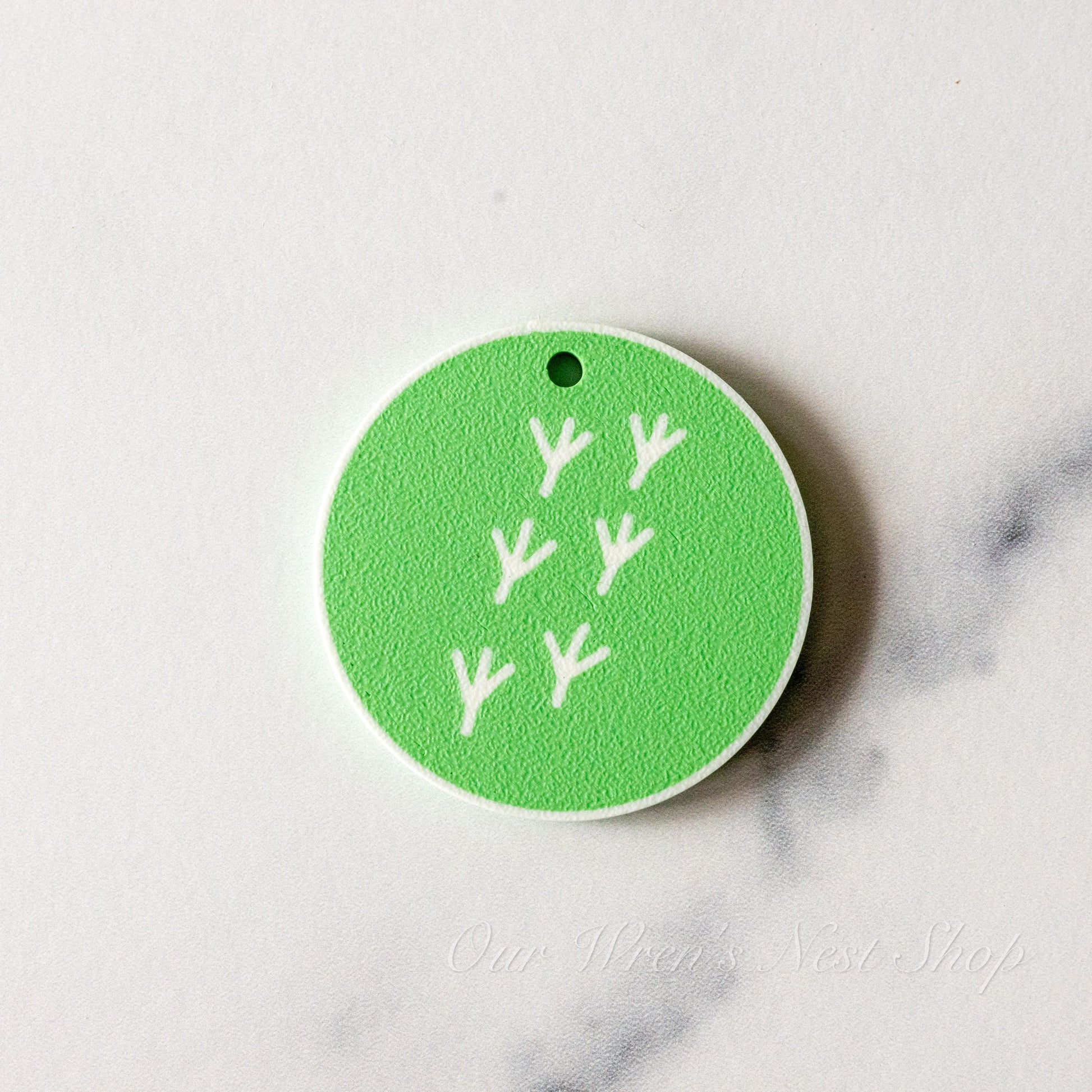 3D Printed Farm Coop Inspired NFC Keychain - Digital Business Card - Personalized For You!