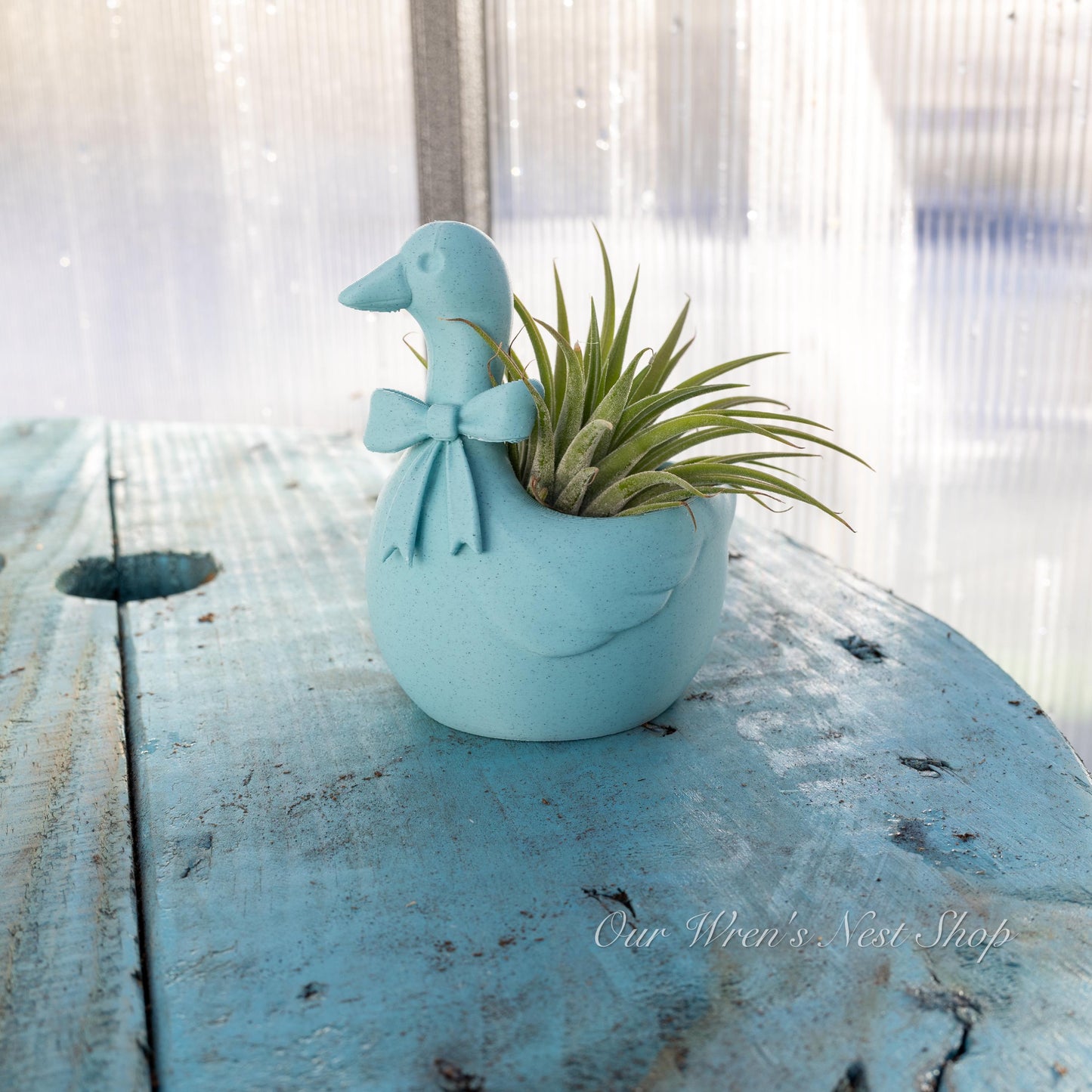 Country Goose Planter – Vintage Inspired 3D Printed Flower Pot for Garden & Home Decor
