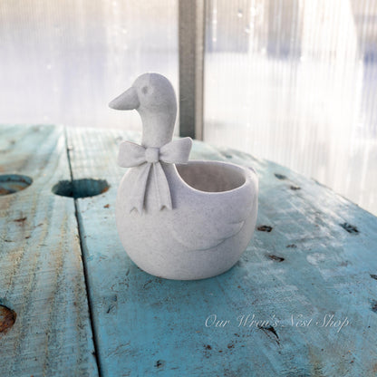 Country Goose Planter – Vintage Inspired 3D Printed Flower Pot for Garden & Home Decor