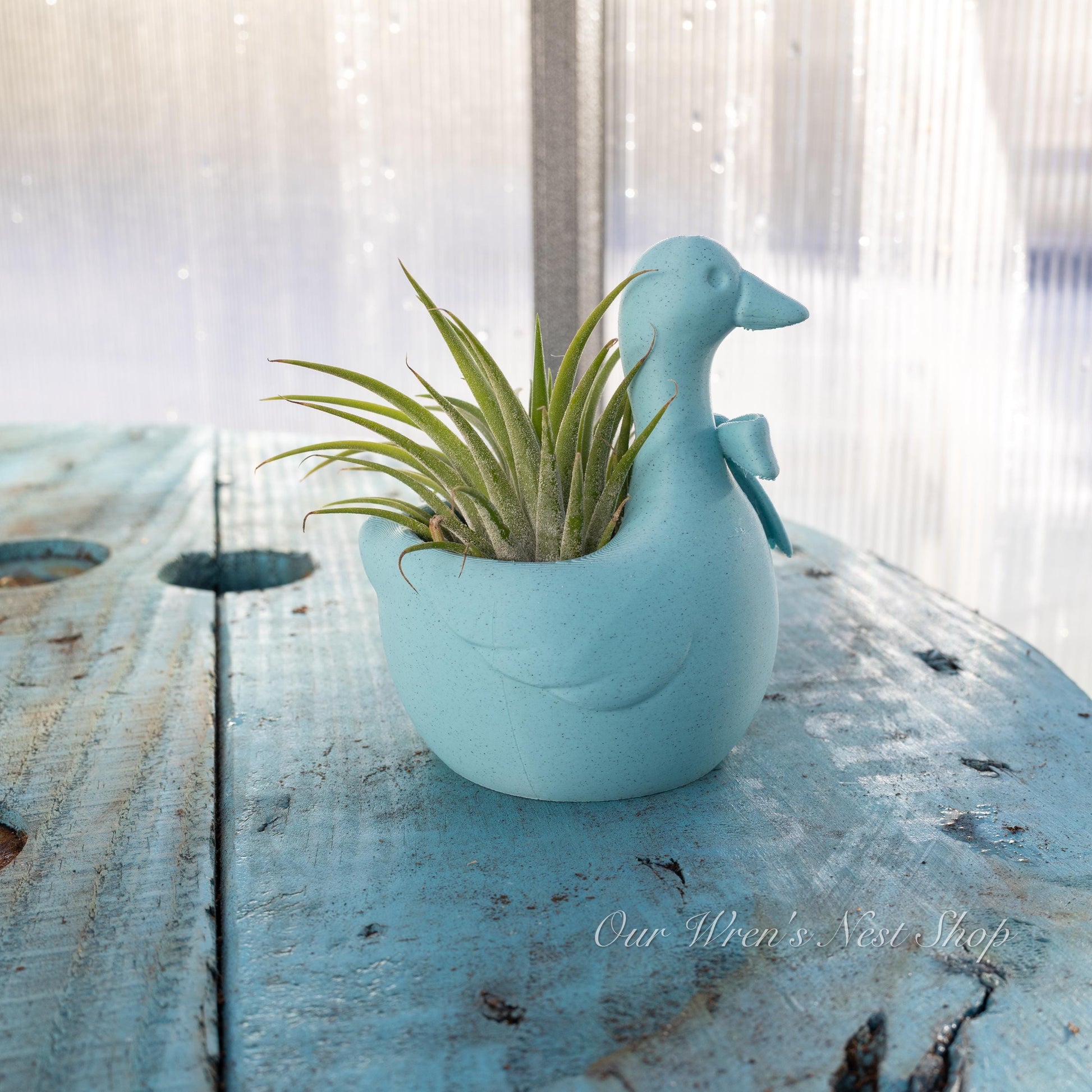 Country Goose Planter – Vintage Inspired 3D Printed Flower Pot for Garden & Home Decor
