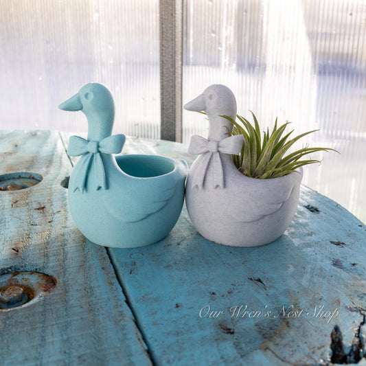 Country Goose Planter – Vintage Inspired 3D Printed Flower Pot for Garden & Home Decor