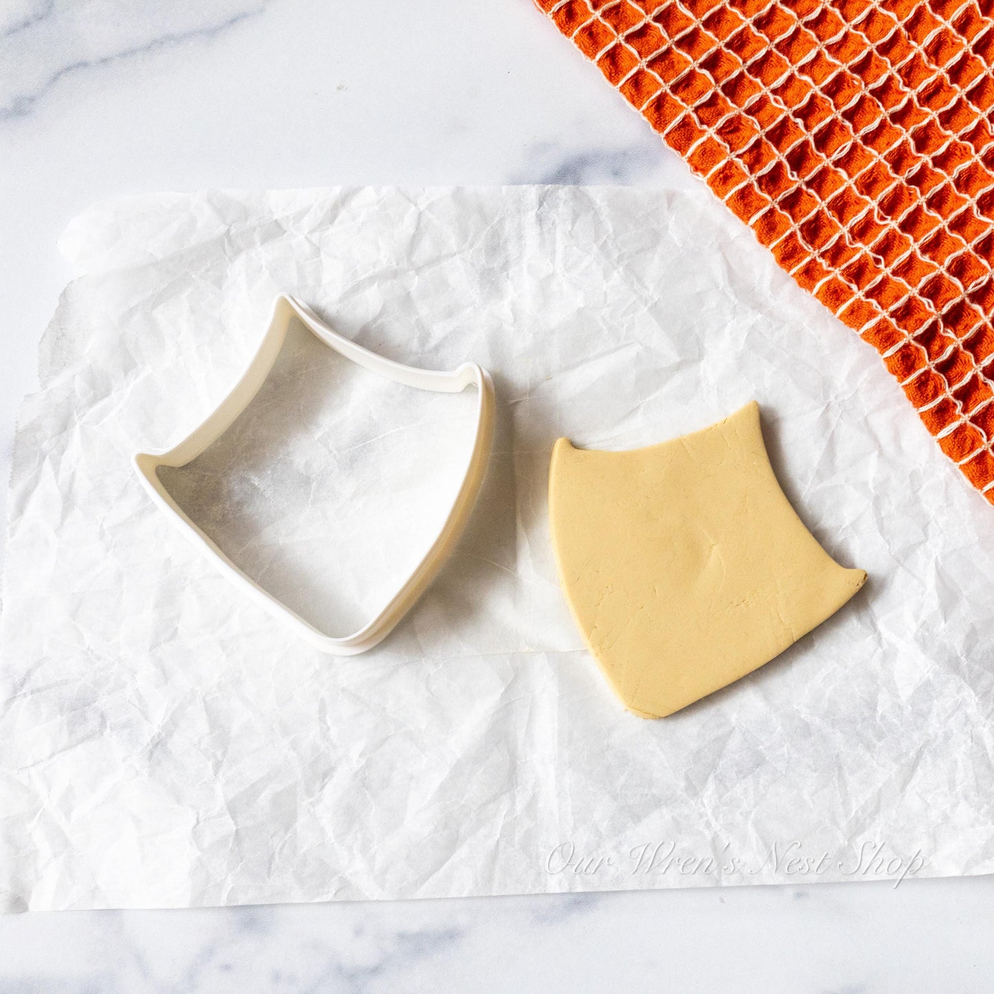 3D Printed Duck Foot Cookie Cutter