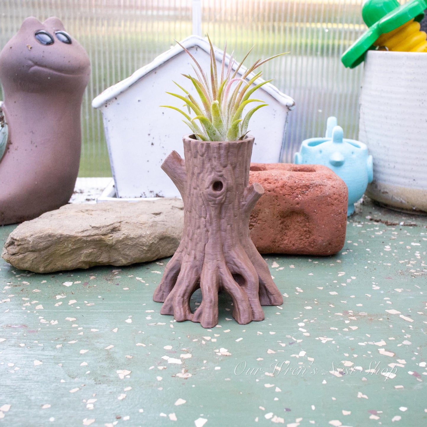 Terrific Tree Air Plant Planter – 3D Printed Pot for Garden & Home Decor