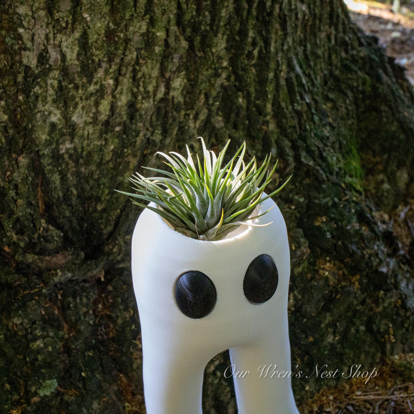 Midnight Walker Cryptid Air Plant Planter | 3D Printed Air Plant Holder | Cryptid Decor | Cute Monster Planter