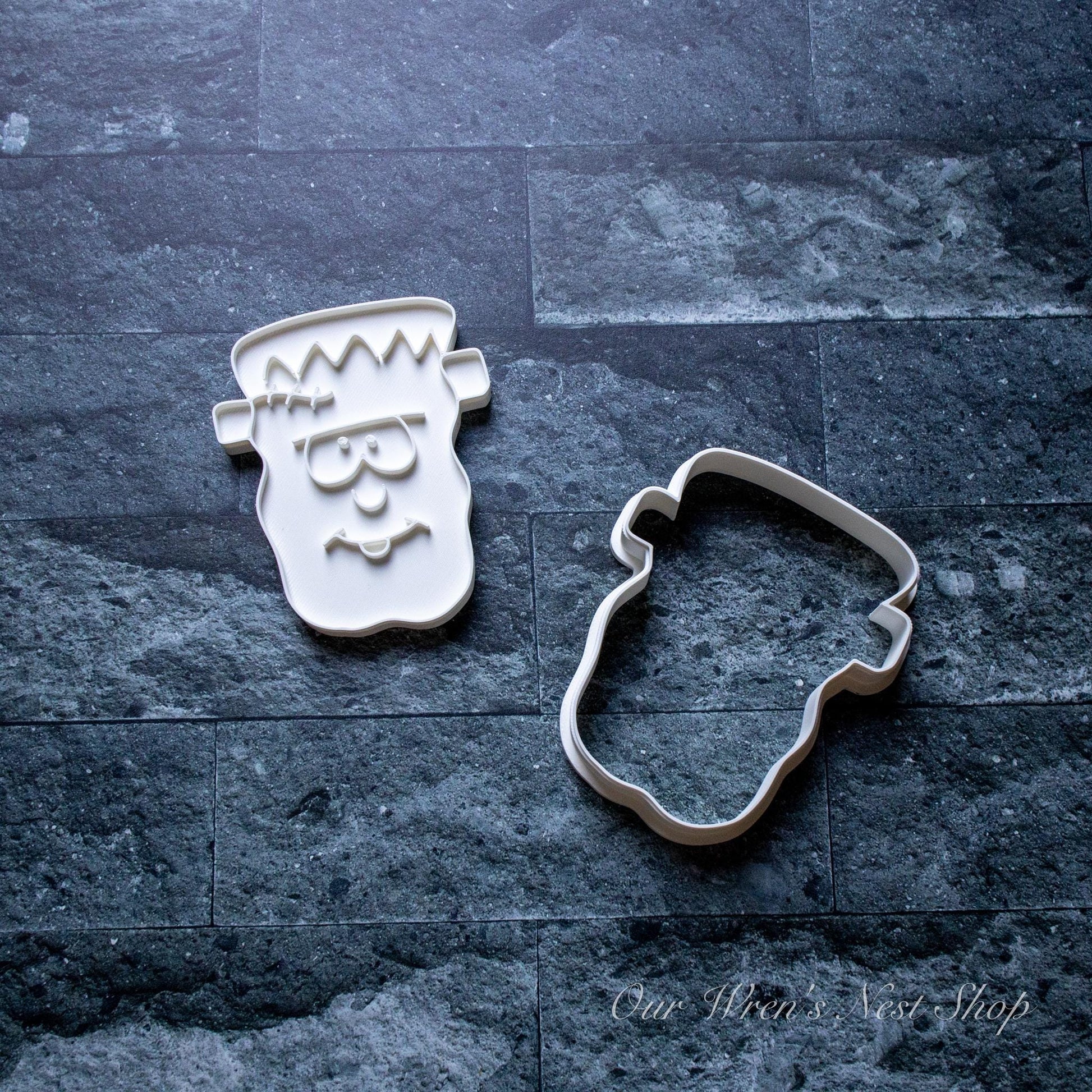 3D Printed Frankie Frankenstein Stamp and Cookie Cutter Set