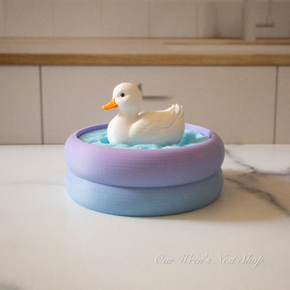 Desk Duckie | 3D Printed Duck | Duck Fidget Clicker with Hidden Storage