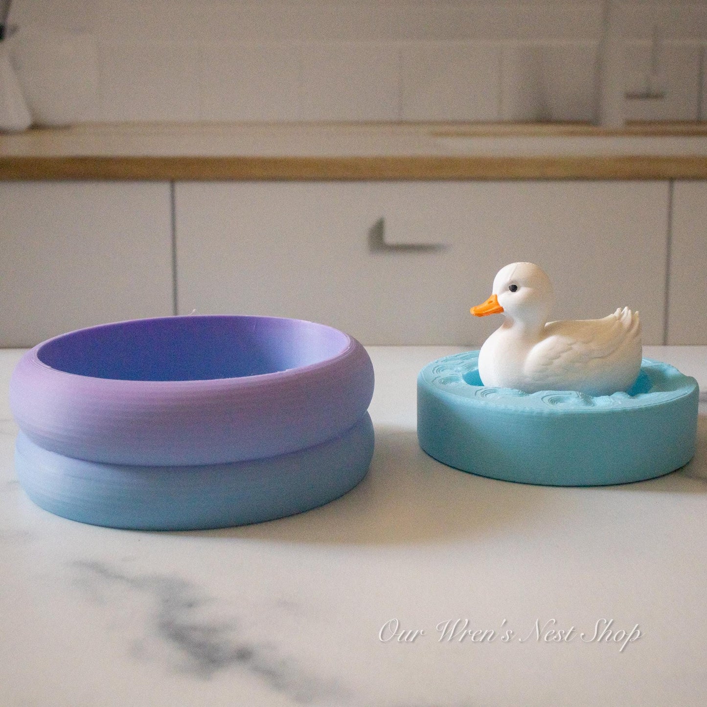 Desk Duckie | 3D Printed Duck | Duck Fidget Clicker with Hidden Storage