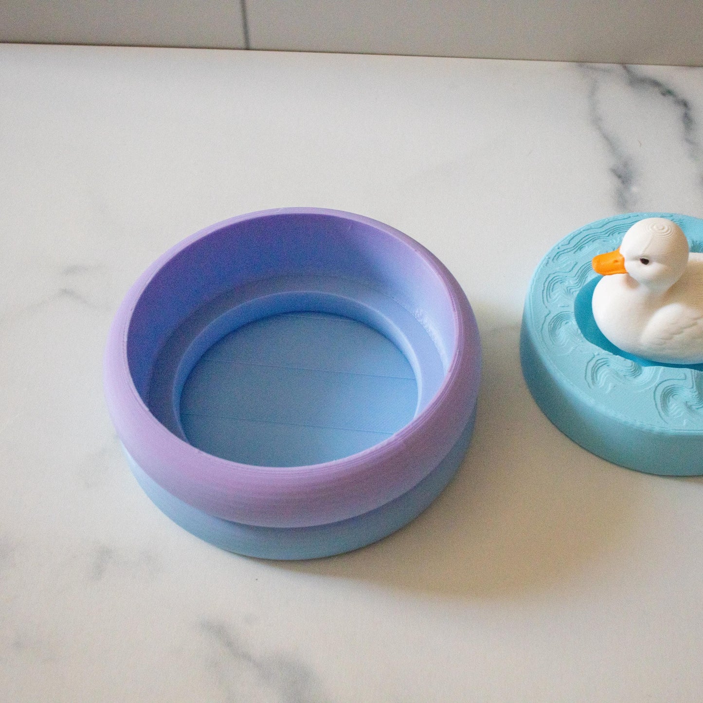 Desk Duckie | 3D Printed Duck | Duck Fidget Clicker with Hidden Storage