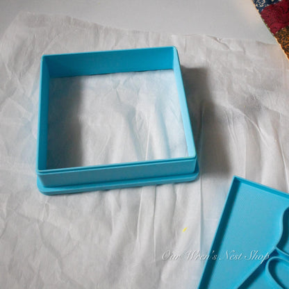 3D Printed Quilt Block Cookie Cutter & Stamp Set - Sunbonnet Sue