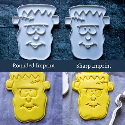 3D Printed Frankie Frankenstein Stamp and Cookie Cutter Set