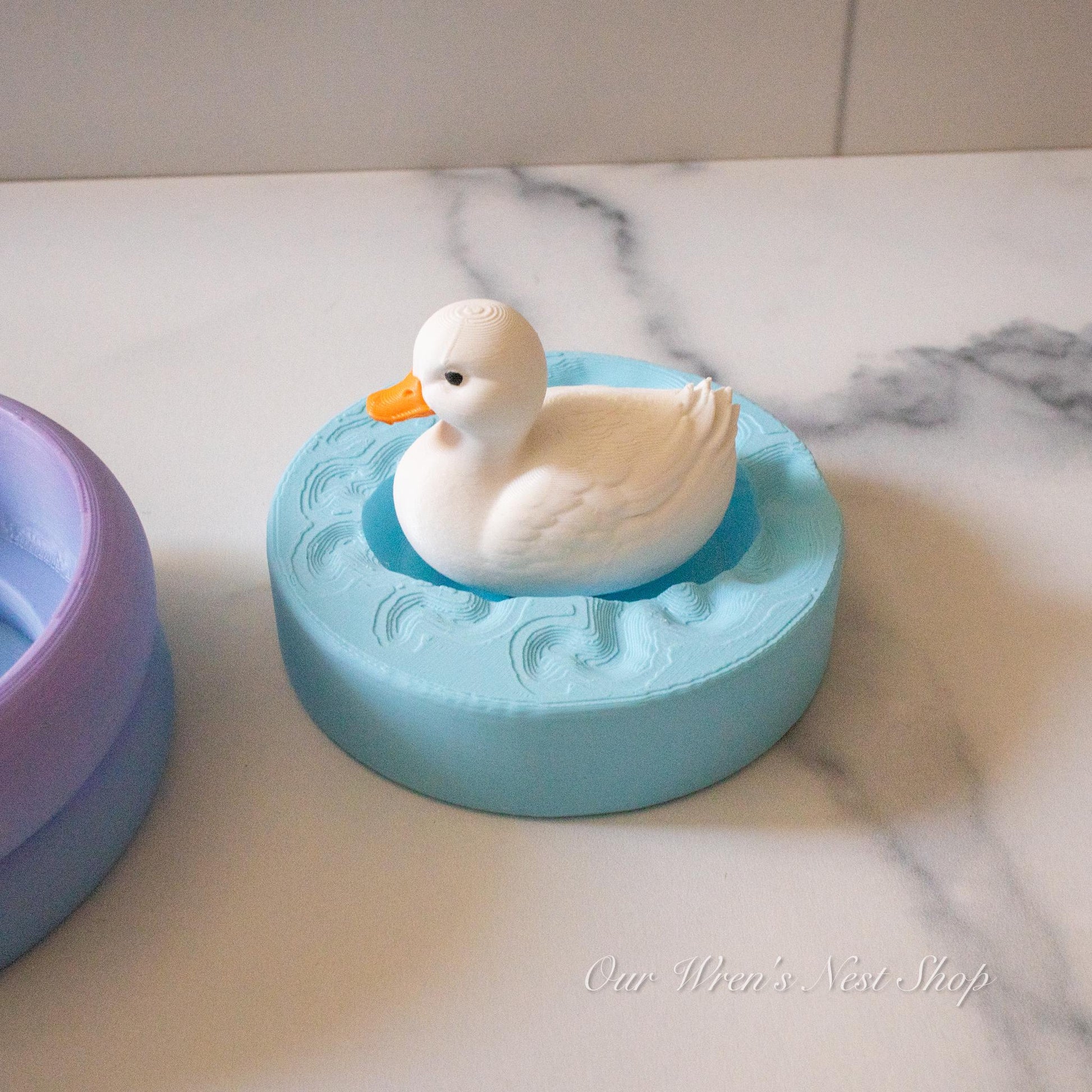 Desk Duckie | 3D Printed Duck | Duck Fidget Clicker with Hidden Storage