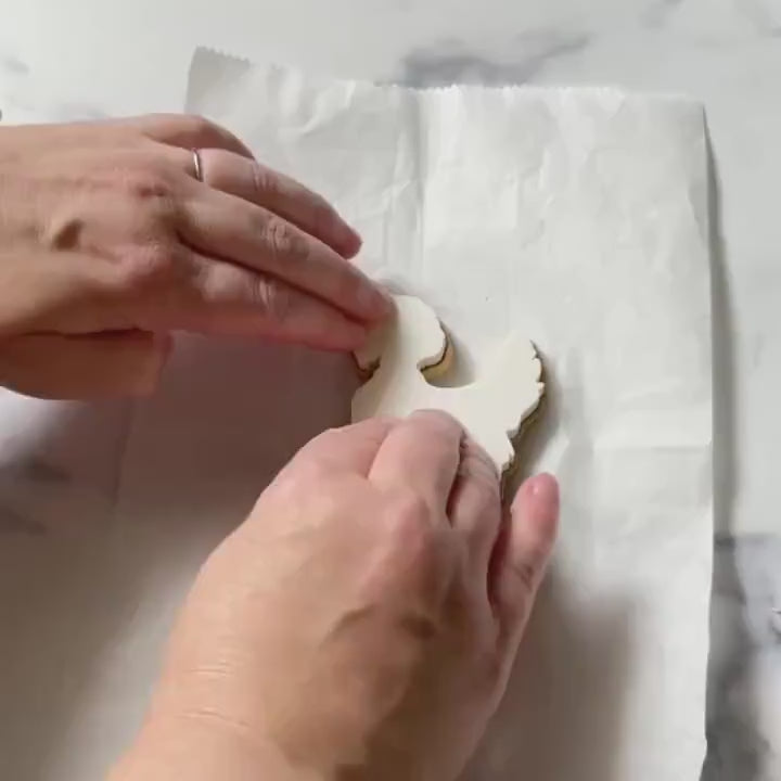 3D Printed Polish Chicken Stamp and Cookie Cutter Set