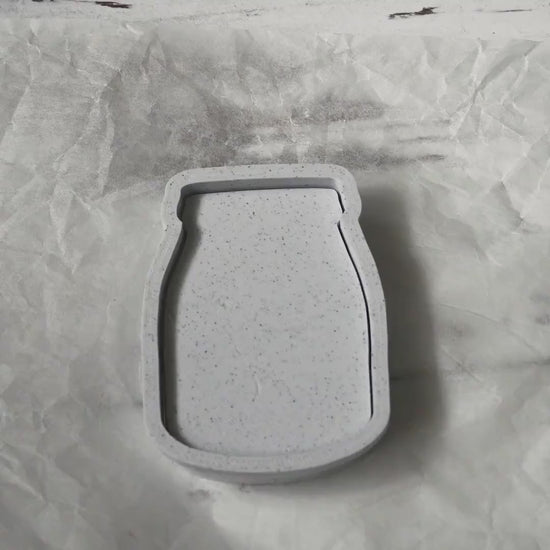 3D Printed Vintage Jar Stamp Cookie Cutter Set