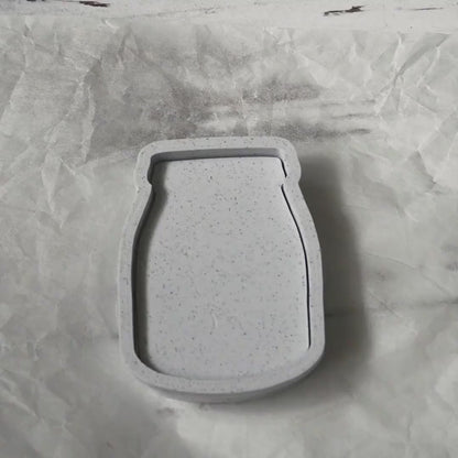 3D Printed Vintage Jar Stamp Cookie Cutter Set