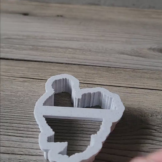 3D Printed Silkie Chicken Cookie Cutter